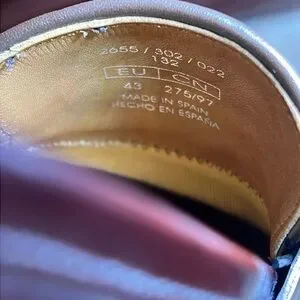 Zara | Shoes | Zara Man Burgundy Shiny Leather Tassel  display picture 1